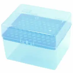 Прямоугольная 100 положения лабораторная 1000UL пипетка наконечник держатель коробка