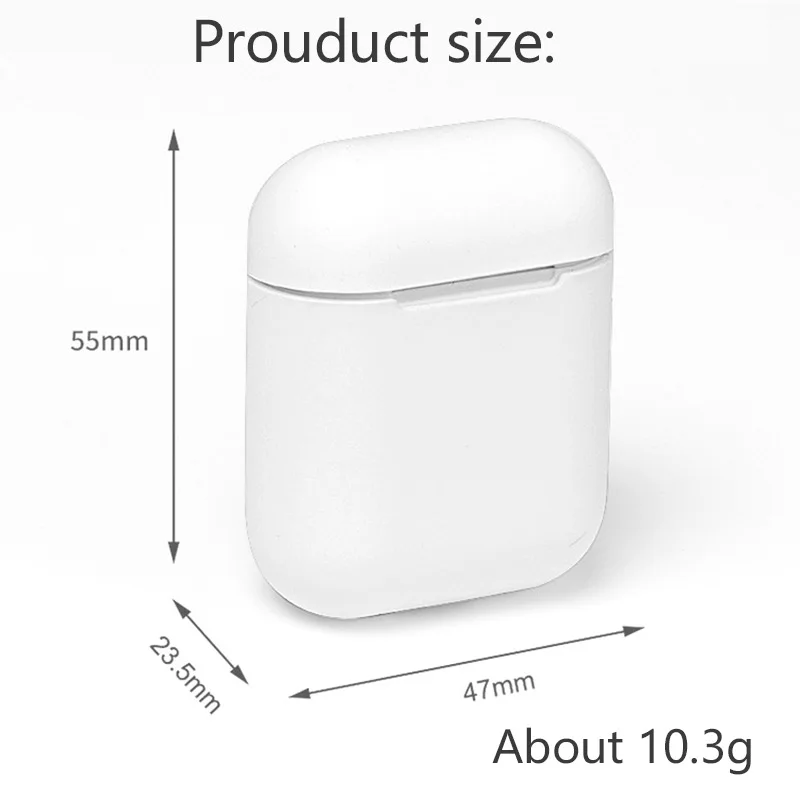 Мягкий силиконовый чехол для наушников Apple Airpods, bluetooth, беспроводные наушники, аксессуары для наушников Air Pods, сумка для наушников