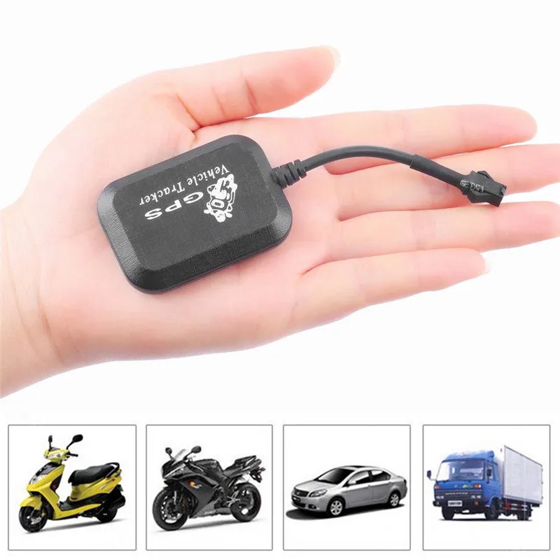 Mini Vehicle Motorcycle Bike GPS/GSM/GPRS Real Time Tracker Monitor Tracking Black Automotive GPS Tr