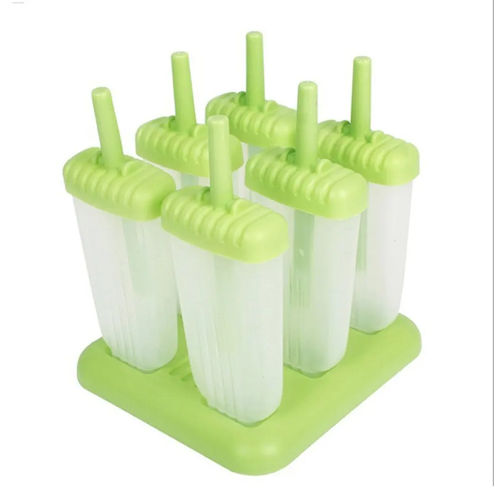 GREEN Модная форма для мороженого, Пластиковая форма для мороженого, форма для мороженого, форма для мороженого - Цвет: GREEN