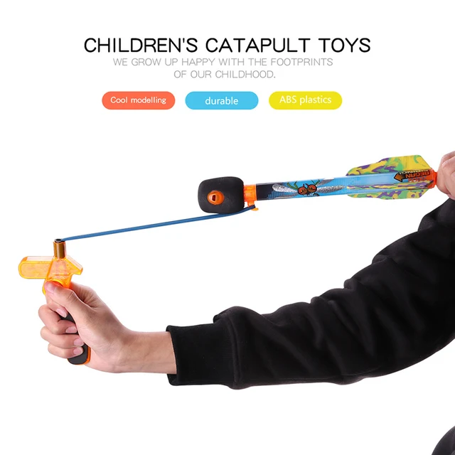Flying Slingshot Child Outdoor Toy Rocket Screaming Whistle Sky Missile Toy Child Boy Girl Toy Game Gift 6