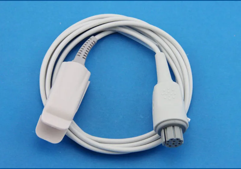 Взрослый палец клип Spo2 датчик зонда Круглый 10 Pin AS/3 S/5 CS/3 совместимый Datex