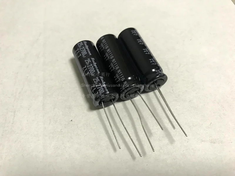 5 шт. Rubycon 25V2700UF 12,5X35 электролитический конденсатор ZLJ высокая частота низкое сопротивление длительный срок службы для 2700 мкФ 25v