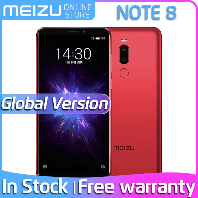 Оригинал Meizu Note 8 Note8 глобальная версия 4G 64G LTE мобильный телефон Snapdragon 632 Восьмиядерный 5 99 &quot2160x1080P двойная