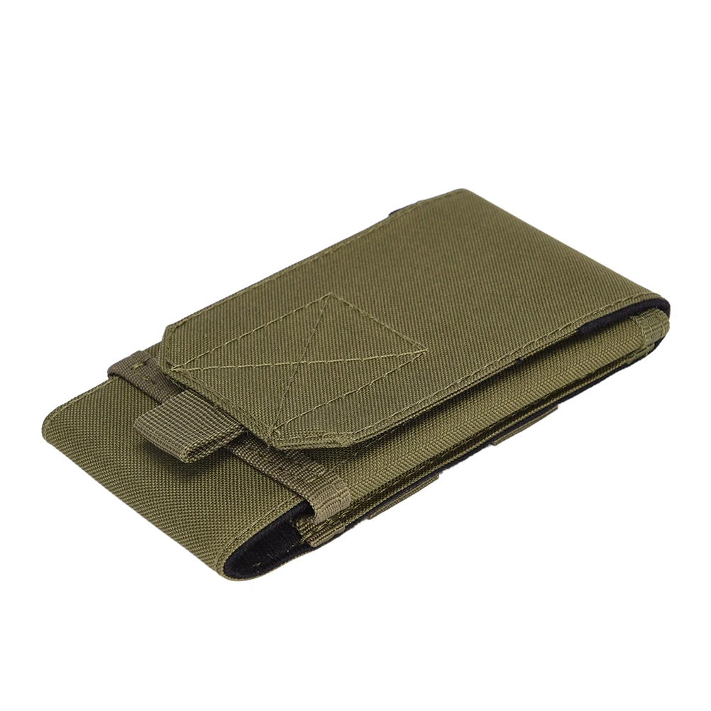 JETTING армейская тактическая сумка для сотового телефона с петлей на липучке Чехол-кобура для Apple iPhone 6 5S/5 4S/4 для Galaxy S5 S4 S3 - Цвет: Армейский зеленый