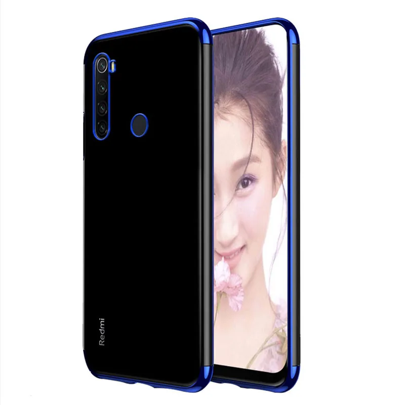 Чехол с гальваническим покрытием для Redmi note 8 T чехол Xiaomi Note мягкий из ТПУ телефона