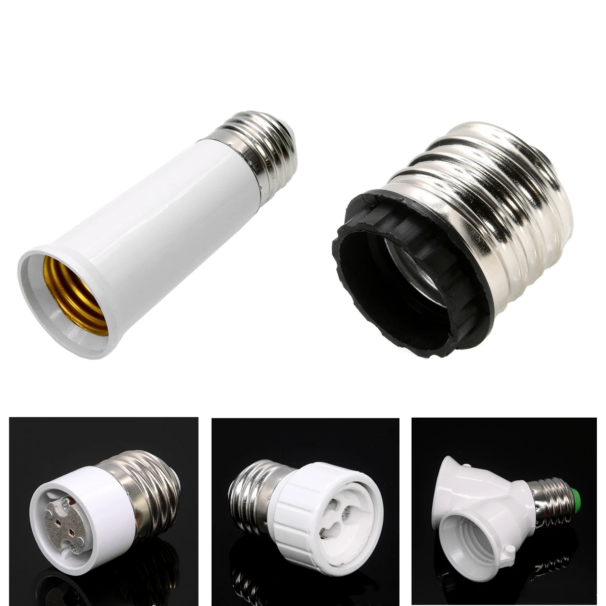 1x конвертер E27 E14 MR16 GU10 G9 светодиодный адаптер для ламп высокое ...
