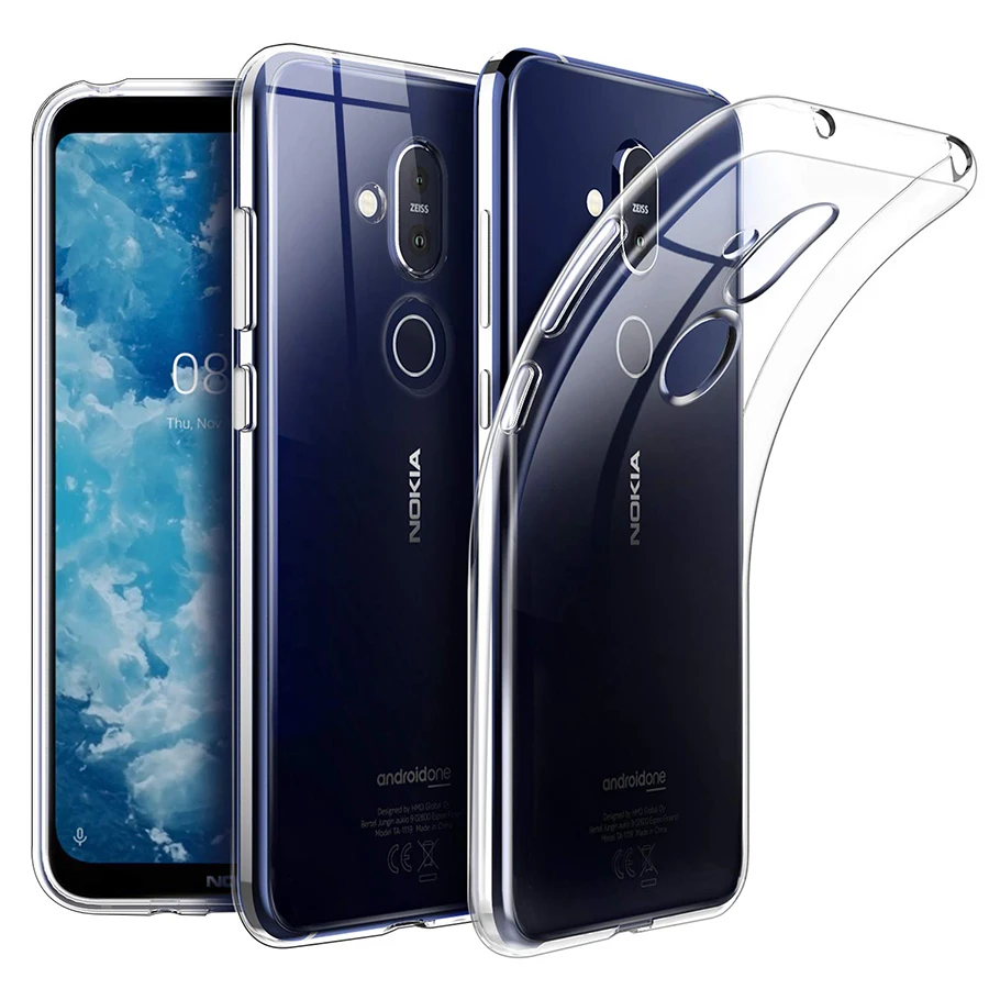 Cherie Soft silicone TPU Transparent Case For Nokia 9 4.2 3.2 2.2 2.1 3.1 5.1 6.1 7.1 7 Plus 8.1 1 2 3 5 6 8 X71 X7 Cover | Мобильные
