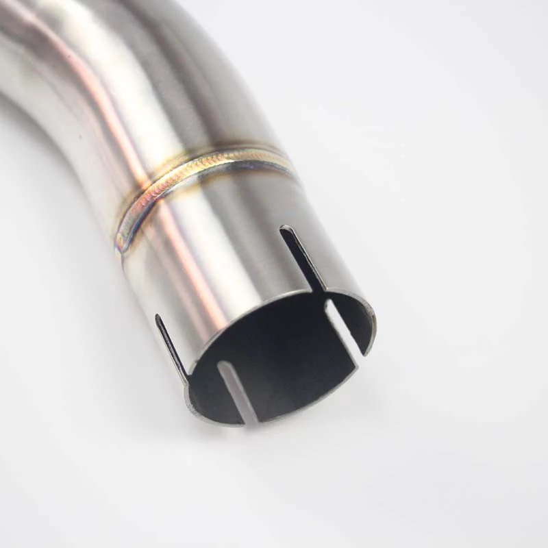 For Benelli300 Motorcycle Exhaust Muffler Mid Link Connect Pipe Stainless Steel - Image 3