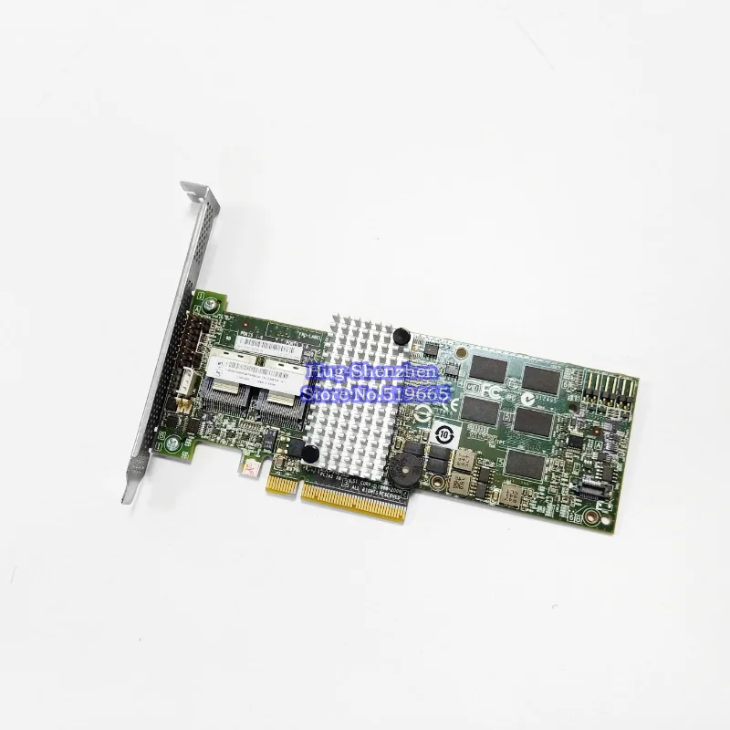 LSI MegaRAID SAS 9260-8i LSI00198 8 портов 512 МБ кэш SFF8087 6 ГБ RAID0.1.5 PCI-E 2,0X8 контроллер карты не аккумулятор