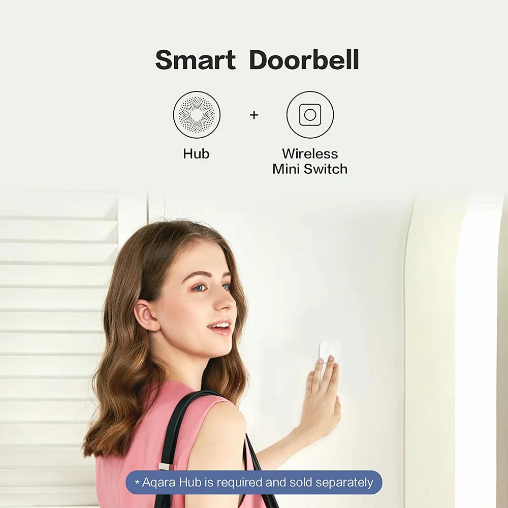 Aqara Smart Home Kits Gateway M1S Hub Door Sensor Human Body Wireless Switch Temperature Humidity Water Sensor Mi Homekit