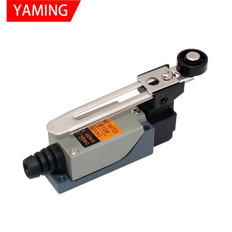 Interruptor De Límite ME-8108 (2 Piezas) - Brazo De Palanca Ajustable, Ideal Para CNC Y Proyectos Industriales