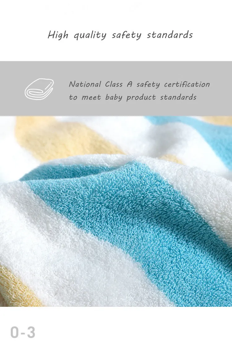 Large Terry Cotton Bath Towels for Adults, Stripe Towels for Couple Gifts, Hotel Spa, Super Absorbent, Bathroom, 90x180cm 2
