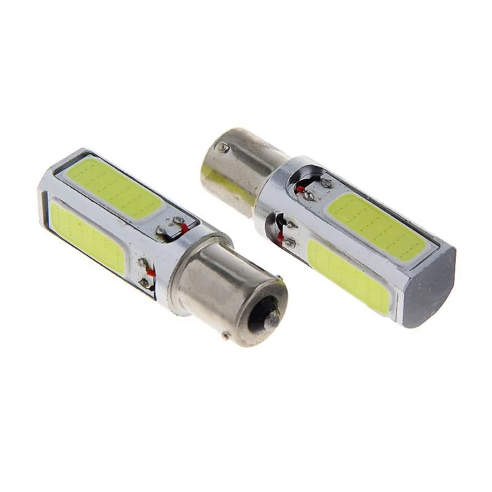 Комплект светодиодных ламп TORSO P21/W 12 В 4 LED-COB CREE 10 Вт 2 шт. свет белый 1059251 |