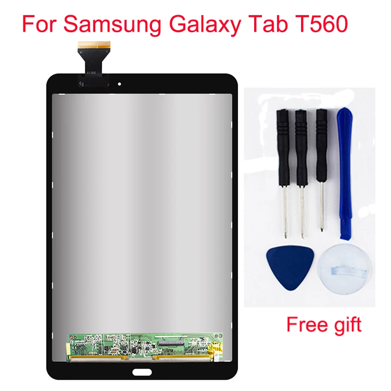 T561 ЖК-дисплей для samsung Galaxy Tab E 9,6 T560 T561 SM-T560 SM-T561 сенсорный экран дигитайзер сенсор+ ЖК-дисплей монитор в сборе