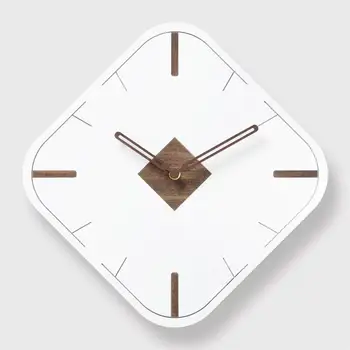 

1pc Ultra-thin Clock Square Shape Design Acrylic Stereoscopic Wall Clock Silent clock wall decorations home decor