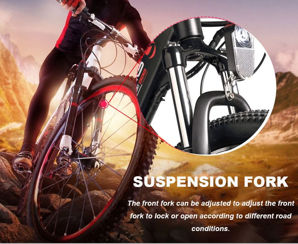 Lightweight Electric Bike 26 Inch Two Wheel Electric Bicycle With Hidden Battery 25KMH Electric Mountain Bike Bicycle (17)