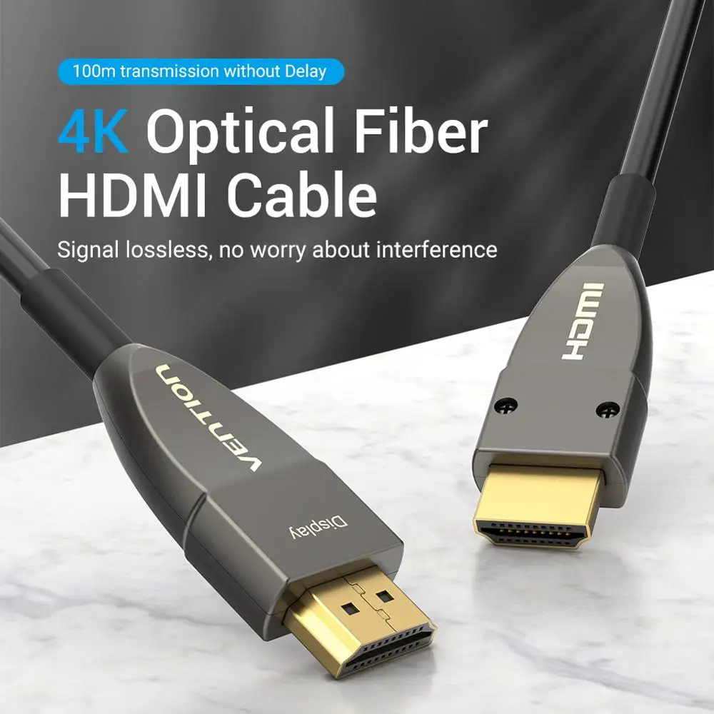 Vention  HDMI 2.0 ̺, HDTV ڽ  PS4  2.0 HDR, 4K, 60Hz, 10m, 20m, 30m, 50m, 60m, 80m, 100m