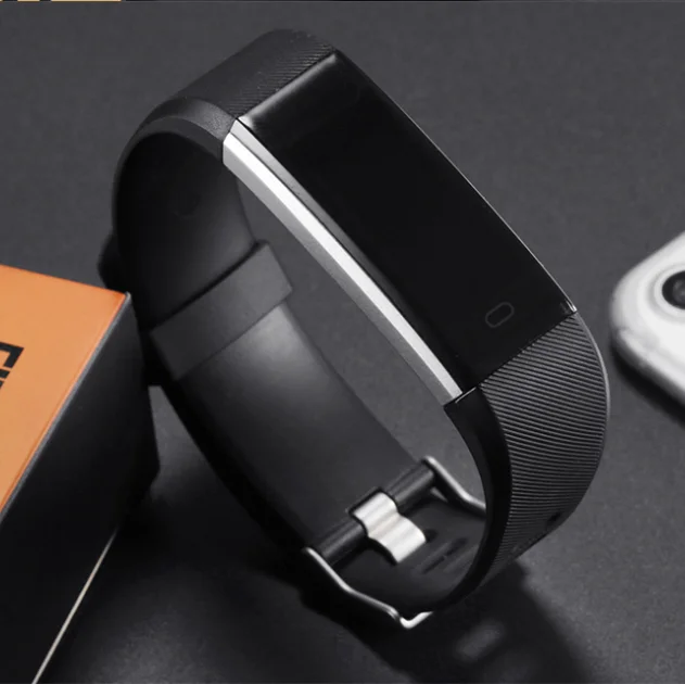 

ONLENY ID115 HR Plus Smart Bracelet Fitness and Sleep Tracker Pedometer Heart Rate Monitor Smart band Wristband