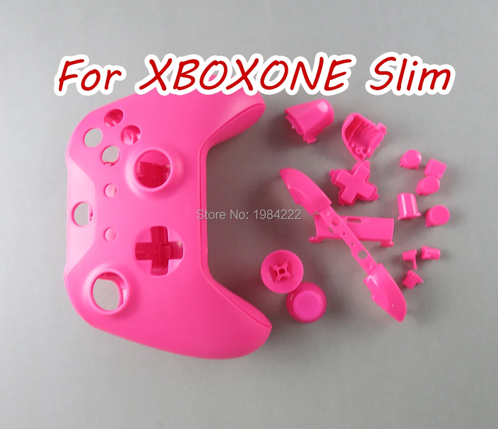 8 комплектов корпуса Для XboxOne Slim сменный полный корпус и кнопки комплект модов