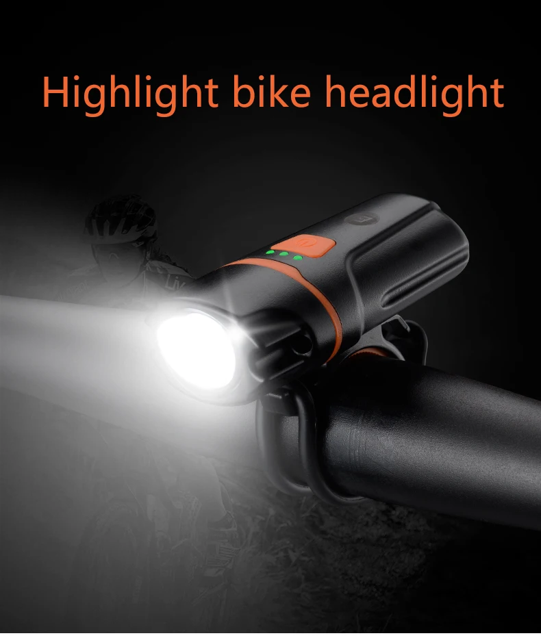 ROCKBROS мини велосипедный фонарь USB Перезаряжаемый MTB дорожный велосипед светодиодный фонарь водонепроницаемый велосипедный фонарик power Bank