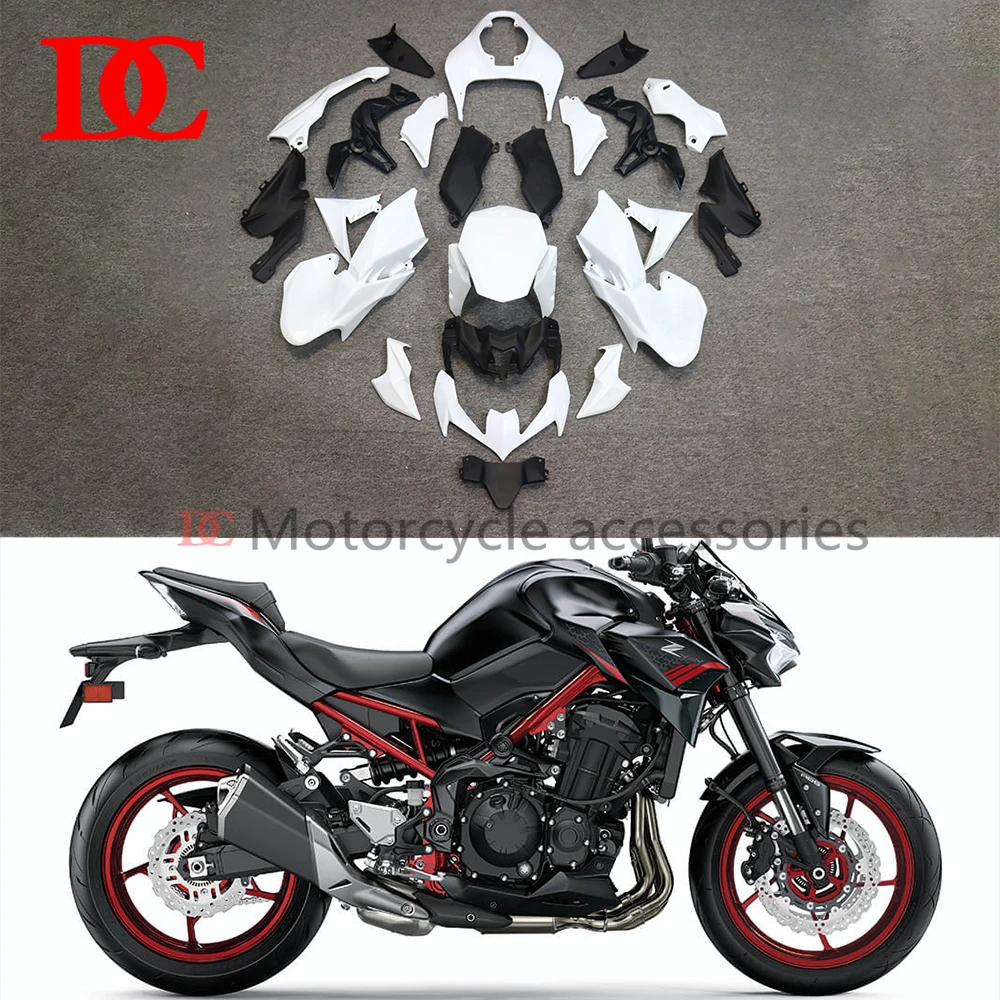 

Детали для мотоцикла, полный обтекатель для Kawasaki Z900 2020 2021 2022 Z 900, комплект неокрашенного формования кузова без крышки топливного бака