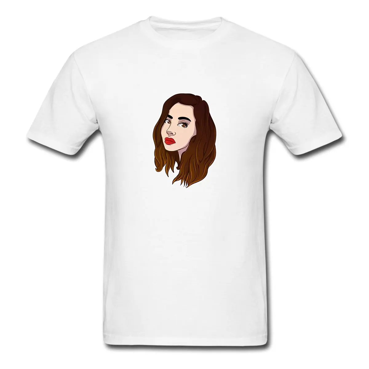 Cerasella Mens FGHFG Cotton Solid Color Tee t Shirts unisex men women shirt | Мужская одежда