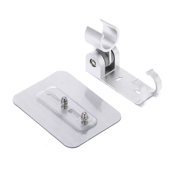 

Suction Hang Shower Head Handset Holder Bathroom Wall Mount Adjust Bracket