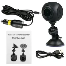 A9-D Wi-Fi видеорегистратор Fhd 1080P Gps камера приборная панель с g-сенсором ночного видения