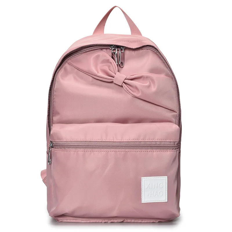 Рюкзаки, школьные сумки, Mochilas, для путешествий, женские, для девушек, модные, женские, Dos Sac для преппи - Цвет: Розовый