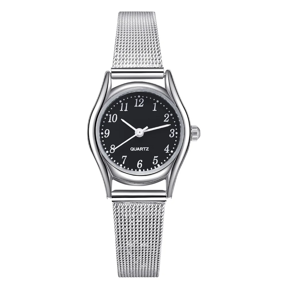 

2018 New Style Creative Versatile Girl'S Belt Watch Small Dial Non-Logo Women's Quartz Watch a Generation of Fat