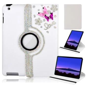 

Fashion Handmade Bling Flip Rotating Stand Protector Case for Samsung Tab A 8.0 2019 with Wifi Cover Smasung Galaxy T290