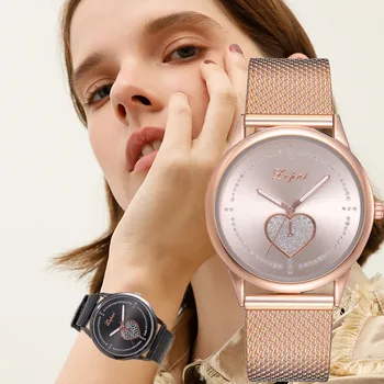 

Ladies Watch Fashion Women's Casual Silicone Strap Quartz Watch Top Brand Girls Bracelet Clock WristWatch Women Relogio Feminino