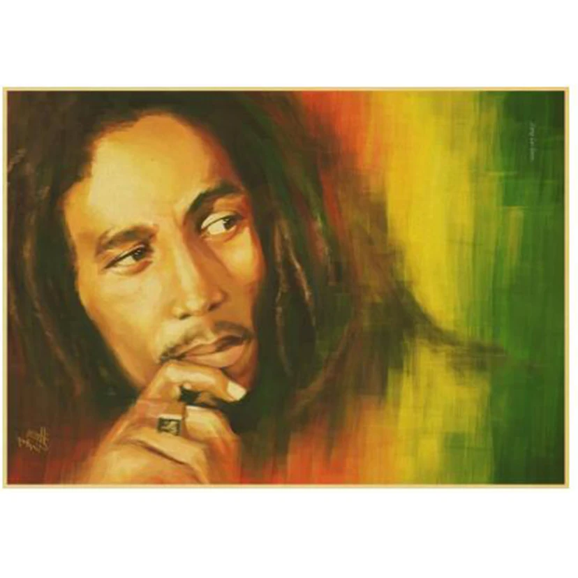 B Полная квадратная/круглая дрель 5D DIY алмазная живопись "volledig music Bob Marley" 3D вышивка крестиком домашний Декор подарок WG1739 - Цвет: B