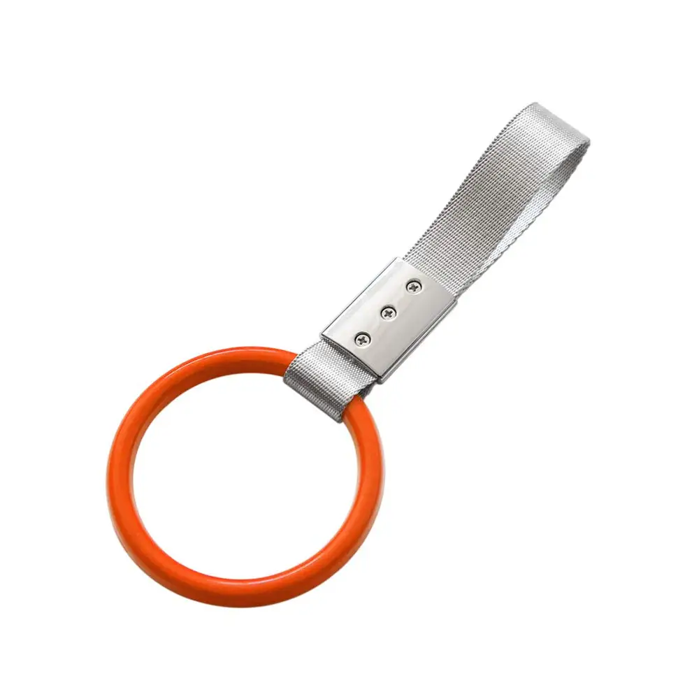 New JDM Racing HANDLE STRAP RING with Strong nylon strap for SUBWAY TRAIN BUS HANDLE STRAP CHARM Drift Car enthusiast Universal (24)