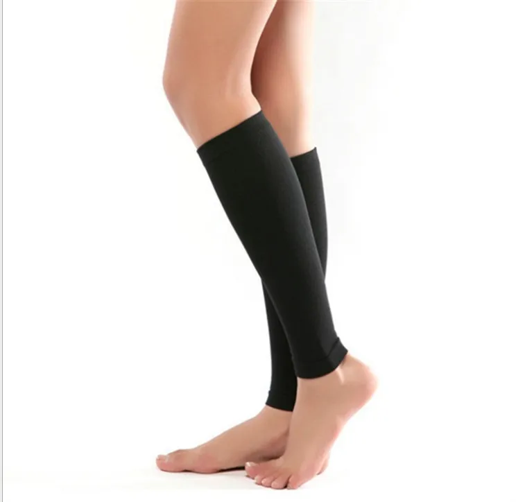 Compression Leg Sleeve Relieve Varicose Veins Circulation Compression Slimming Stovepipe Sport Legwarmers Women Knee Warmer