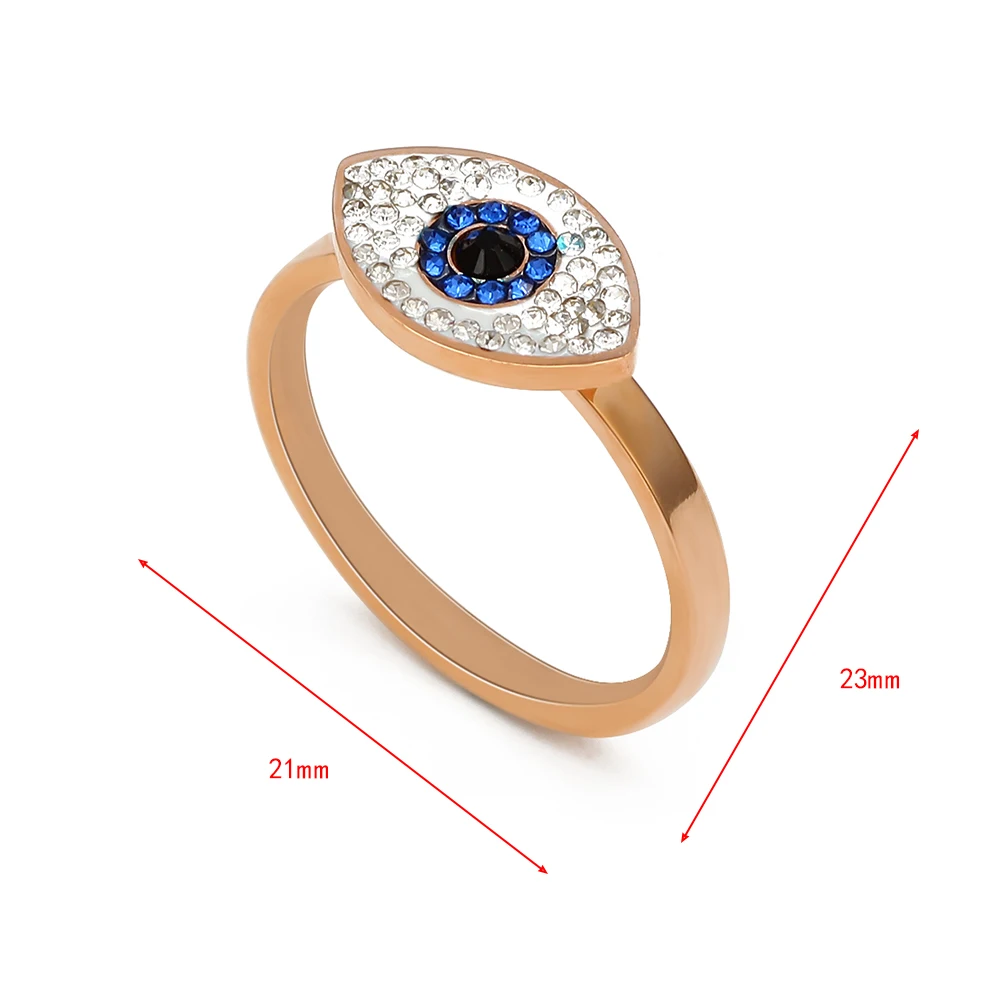 Кольца Lucky Eye Blue сглаза, кристалл, медь, микро проложенный циркон, кольцо для женщин, Ювелирное кольцо, вечерние ювелирные изделия, подарки EY5268