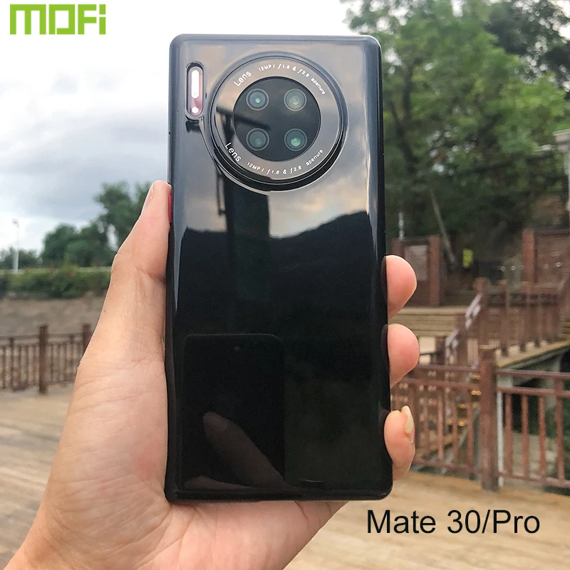 Для Huawei Mate 30 Pro чехол Mofi для телефона зеленый фиолетовый белый черный зеркальный
