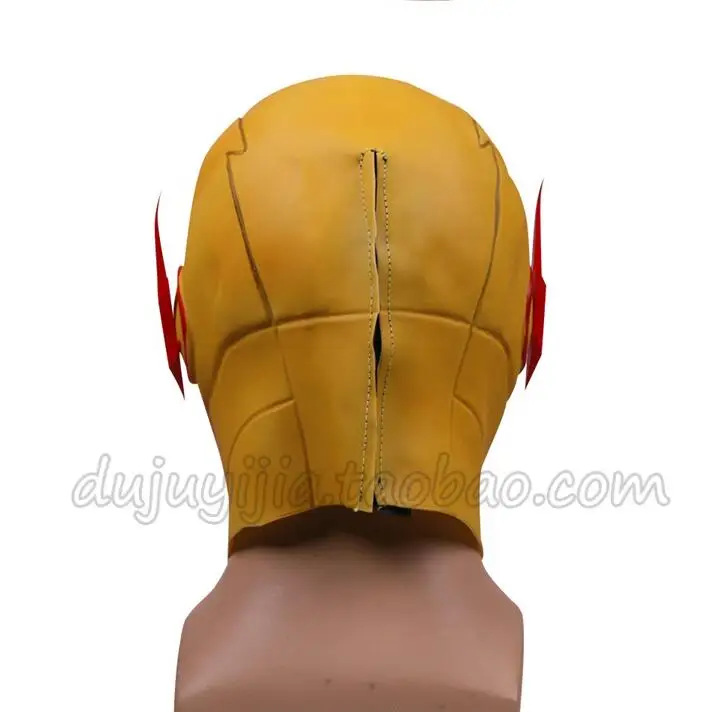Флэш Аллен маски супергероя маска косплей шлем реквизит фильм Капитан Америка Civil War красные и желтые латексные маски