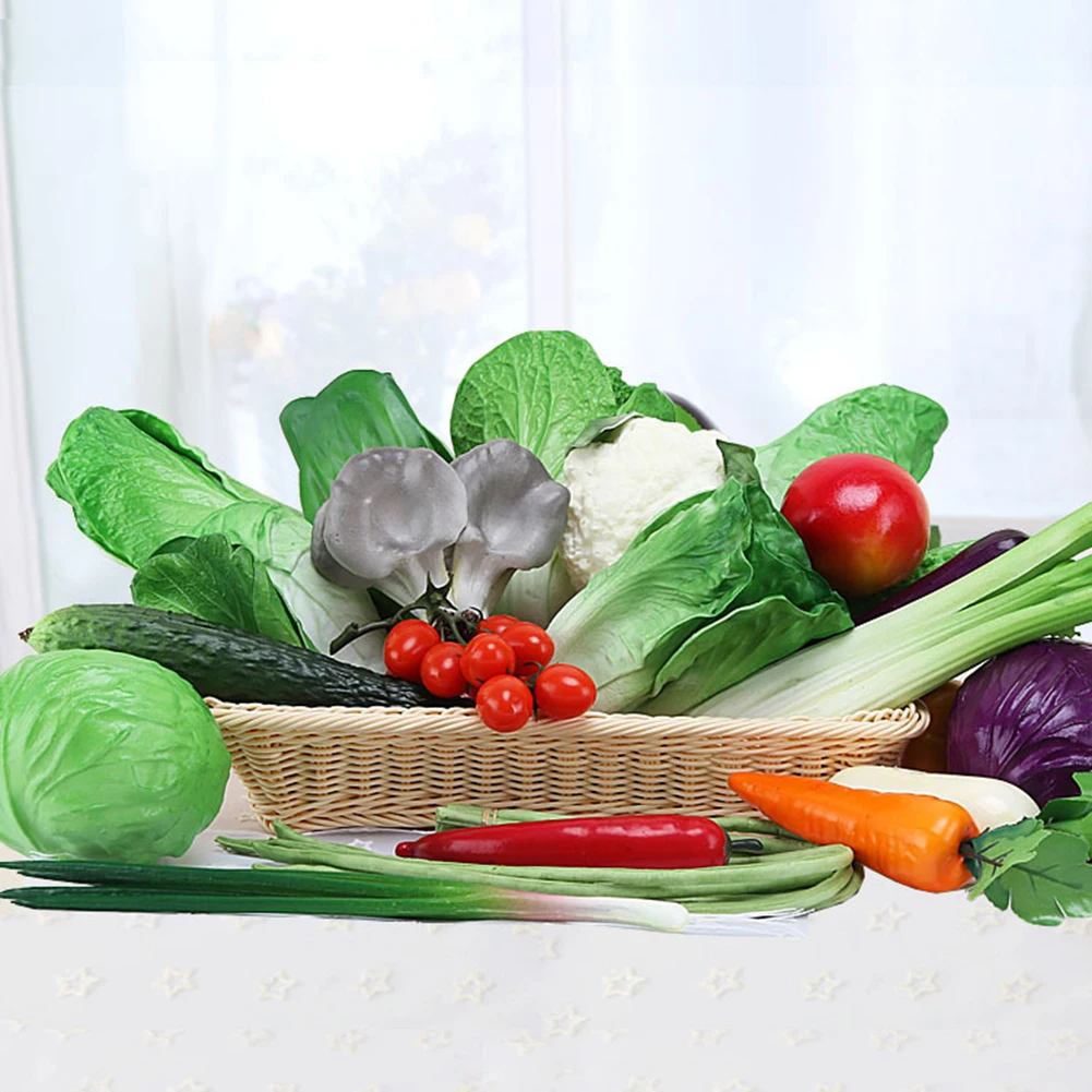 18 см Моделирование Мягкий салат растительный модель дом кухонный Декор реквизит для фотосессии Косплей дисплей украшение дома