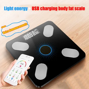 

Smart Body Fat Body Composition Scales Bluetooth Electronic Weighing Scale New All-shipping