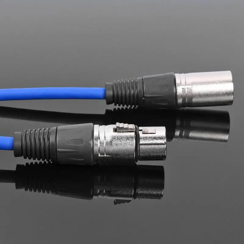 3m/9.8ft 3-конт. XLR кабель для мужчин и женщин m/F аудио кабель для микрофонный микшер