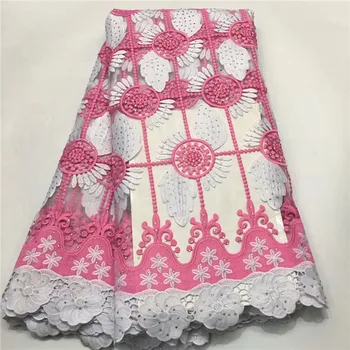 

African Lace Fabric High Quality French Tulle Lace Fabric 2019 Nigerian Laces Guipure Embroidery Fabric For Wedding E10