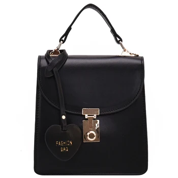 

191225 iVog New Arrival Everyday Female Small Messenger Crossbody Handbag Black White Fashion Hand Bags for Women 2019