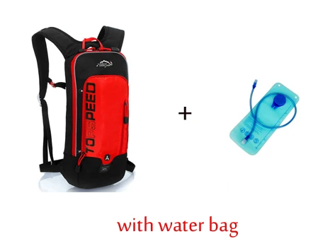 6L водонепроницаемый полиэстер для мужчин и женщин рюкзак для велосипедных прогулок спортивные Mochila дорожные сумки для бега рюкзак велосипедная сумка - Цвет: red2