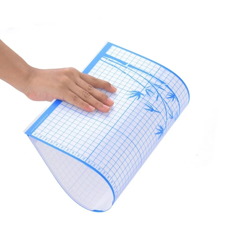 Replacement Cutting Mat Standard Grip Adhesive Mat with Measuring Grid for Silhouette Cameo Cutting Plotter Machine, A3