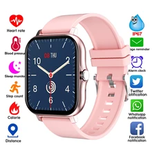 

2021 Smart Watch Women Bluetooth Call Heart Rate Fitness Tracker Waterproof Sports Smartwatch Watches For Man Android IOS Clock