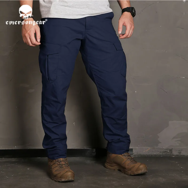 Navy Emersongear Emerson Blue Label тактические брюки мужские военные армейские брюки городские брюки эргономичная посадка уличные городские брюки - Цвет: Navy
