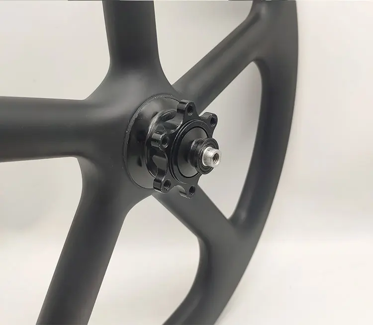 Карбоновые колеса SEMA 18inch355 пятиспицевая карбоновая колесная диск переднее колесо для птичьего велосипеда складной велосипед лучшее качество