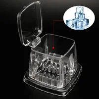 Broyeur à glace manuel à manivelle, mélangeurs à glace, outils pour la maison, la cuisine, le bar, machine à glace pilée à la main, multifonction, portable 6